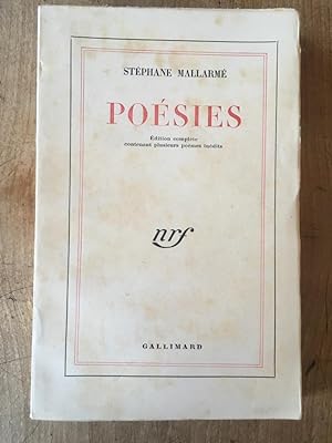 Seller image for Posies de Mallarm for sale by Librairie des Possibles