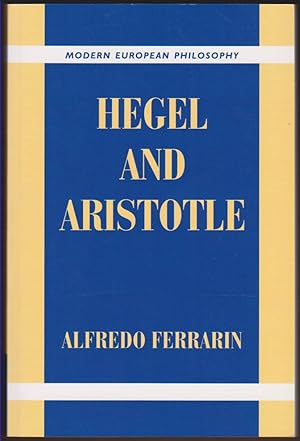 Image du vendeur pour HEGEL AND ARISTOTLE mis en vente par Easton's Books, Inc.