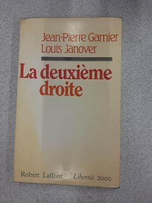 Seller image for La deuxime droite for sale by Dmons et Merveilles