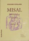 Seller image for Misal dominical y festivo. Ciclo A for sale by AG Library