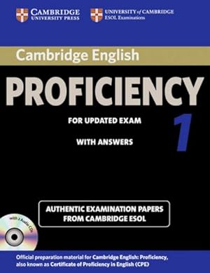 Immagine del venditore per Cambridge Certificate of Proficiency in English 1 for updated exam. Student's Book Pack (Student's Book with answers and 2 Audio CDs) venduto da BuchWeltWeit Ludwig Meier e.K.