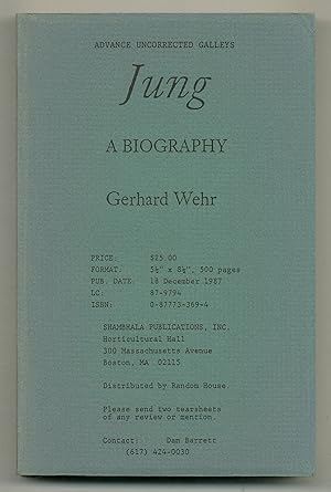 Bild des Verkufers fr Jung: A Biography zum Verkauf von Between the Covers-Rare Books, Inc. ABAA