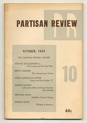 Image du vendeur pour Partisan Review - Vol. XVI, No. 10, October 1949 mis en vente par Between the Covers-Rare Books, Inc. ABAA