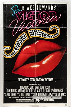 Bild des Verkufers fr [Movie Poster]: Blake Edwards' Victor/Victoria zum Verkauf von Between the Covers-Rare Books, Inc. ABAA