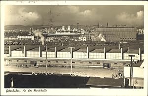 Ansichtskarte / Postkarte Gdynia Gotenhafen Pommern, An der Markthalle