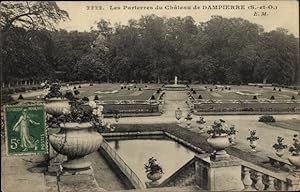 Ansichtskarte / Postkarte Dampierre-Yvelines, Les Parterres du Château