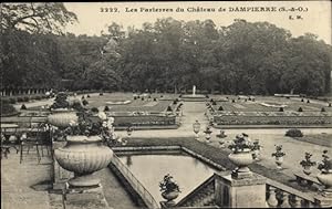 Ansichtskarte / Postkarte Dampierre-Yvelines, Château, Les Parterres