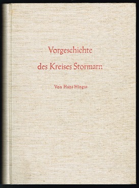 Bild des Verkufers fr Vorgeschichte des Kreises Stormarn. - zum Verkauf von Libresso Antiquariat, Jens Hagedorn