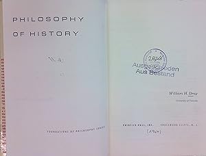 Bild des Verkufers fr Philosophy of History. zum Verkauf von books4less (Versandantiquariat Petra Gros GmbH & Co. KG)