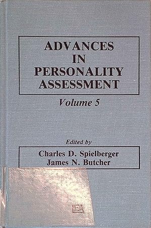 Bild des Verkufers fr Advances in Personality Assessment: Volume 5 zum Verkauf von books4less (Versandantiquariat Petra Gros GmbH & Co. KG)