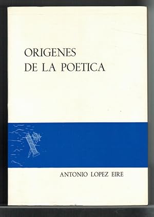 Imagen del vendedor de Orgenes de la potica. a la venta por La Librera, Iberoamerikan. Buchhandlung