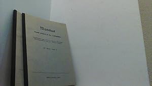 Seller image for Mannus. Zeitschrift fr Deutsche Vorgeschichte. In Verbindung mit der Gesellschaft fr Vor- und Frhgeschichte, hrsg.v. Dieter Korell. for sale by Antiquariat Uwe Berg