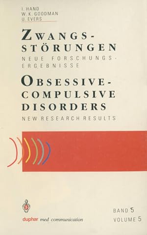 Seller image for Zwangsstrungen / Obsessive-Compulsive Disorders: Neue Forschungsergebnisse / New Research Results (duphar med communication) for sale by Bcherbazaar