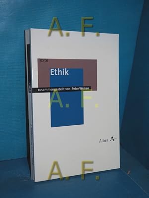Imagen del vendedor de Ethik : [Texte] (Alber-Texte Philosophie Band 2) a la venta por Antiquarische Fundgrube e.U.