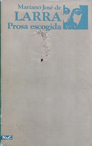 Image du vendeur pour Prosa escogida mis en vente par Librera Alonso Quijano