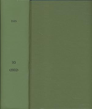 Bild des Verkufers fr Isis, Vol. 93, No. 1-4. An International Review Devoted to the History of Science and its Cultural Influences. zum Verkauf von Fundus-Online GbR Borkert Schwarz Zerfa