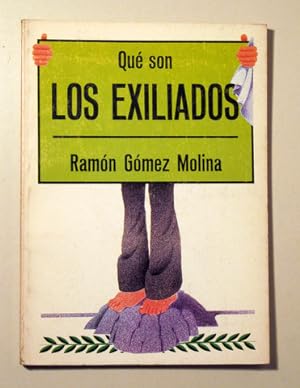 Imagen del vendedor de QU SON LOS EXILIADOS - Barcelona 1977 - Ilustrado a la venta por Llibres del Mirall