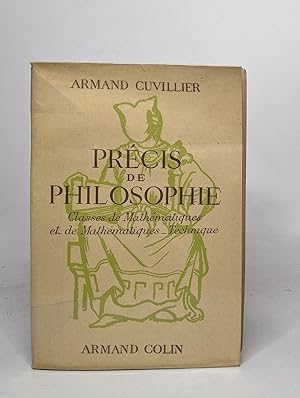 Seller image for Precis De Philosophie / Classes De Mathematiques Et De Mathematiques -technique for sale by crealivres