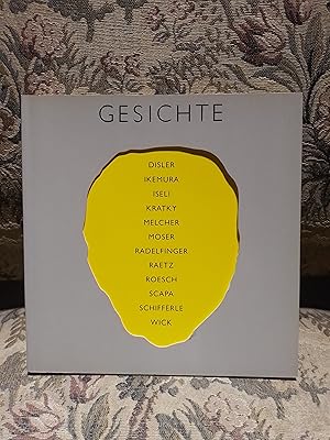 Seller image for Gesichte - Disler, Ikemura, Iseli, Krsatky, Melcher, Moser, Radelfinger, Raetz, Roesch, Scapa, Schifferle, Wick (deutsch) for sale by Homeless Books