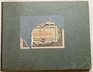 Image du vendeur pour Modern Masters of Etching: J.L. Forain mis en vente par Leabeck Books