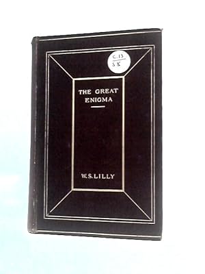Image du vendeur pour The Great Enigma mis en vente par World of Rare Books