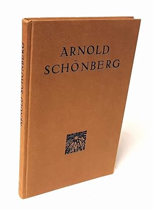 Seller image for Arnold Schönberg. for sale by Antiquariat Dennis R. Plummer