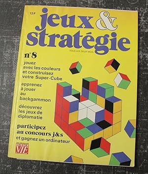 Image du vendeur pour JEUX & STRATGIES n8 (1981) + encart Jeu "TETRARCHIE" indit. mis en vente par Bouquinerie Spia