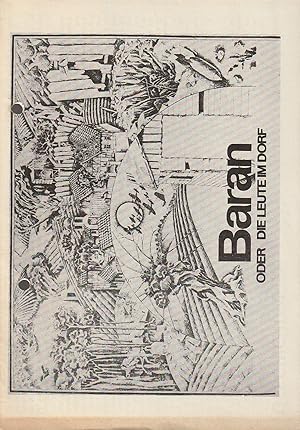 Imagen del vendedor de Programmheft Friedhold Bauer BARAN oder DIE LEUTE IM DORF Premiere 14. Oktober 1967 Spielzeit 1967 / 68 Heft 3 a la venta por Programmhefte24 Schauspiel und Musiktheater der letzten 150 Jahre