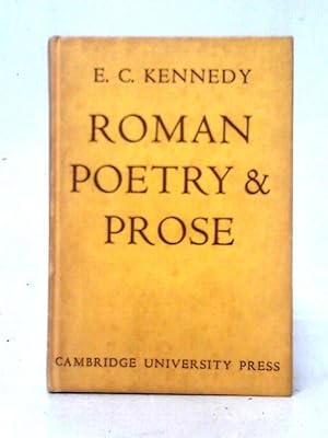 Immagine del venditore per Roman Poetry & Prose Selections From Caesar, Virgil, Livy And Ovid venduto da World of Rare Books