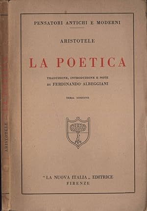 Bild des Verkufers fr La poetica zum Verkauf von Biblioteca di Babele