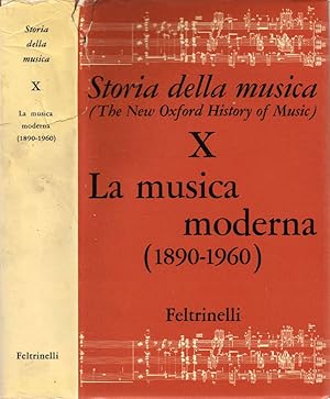 Imagen del vendedor de La musica moderna 1890-1960 a la venta por Biblioteca di Babele