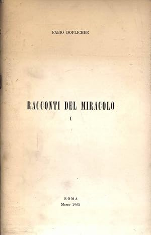 Bild des Verkufers fr Racconti del miracolo I zum Verkauf von Biblioteca di Babele