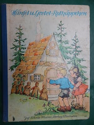 Image du vendeur pour Hnsel u. Gretel + Rotkppchen - Ein Mrchen- Bilderbuch mis en vente par Buchantiquariat Uwe Sticht, Einzelunter.