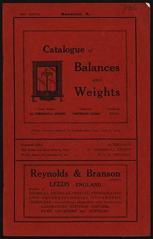 Catalogue of Balances and Weights. Section A