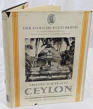 Bild des Verkufers fr Ceylon. - Der indische Kulturkreis in Einzeldarstellungen. zum Verkauf von Antiquariat Schmidt & Gnther
