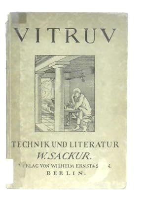 Bild des Verkufers fr Vitruv und die Poliorketiker zum Verkauf von World of Rare Books
