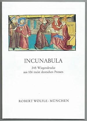 Bild des Verkufers fr Katalog 75: Incunabula. 245 Wiegendrucke aus 106 meist deutschen Pressen. zum Verkauf von Antiquariat Dietmar Brezina