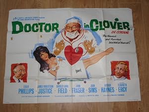 Seller image for UK Quad Movie Poster: Doctor in Clover for sale by Dublin Bookbrowsers