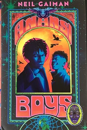 ANANSI BOYS (UK 1st. Signed Illustrated Hardcover Edition)