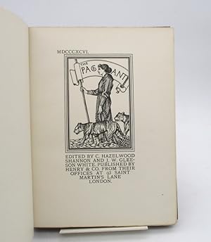 Imagen del vendedor de The Pageant [Lawrence Alma-Tadema's copy] a la venta por Chez les libraires associs