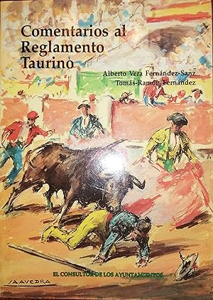 Imagen del vendedor de COMENTARIOS AL REGLEMENTO TAURINO. a la venta por librairie l'itinraire