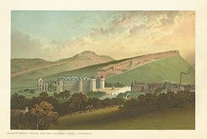 Holyrood Palace, Arthur's Seat and Salisbury Crags, Edinburgh