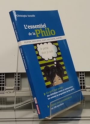 Seller image for L'essentiel de la philo: Platon, Descartes, Kant, Nietzsche, Sartre for sale by Librera Dilogo