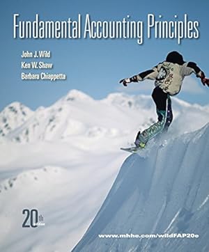Seller image for Fundamental Accounting Principles for sale by ZBK Books