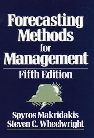Seller image for Forecasting Methods for Management for sale by ZBK Books