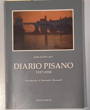 Bild des Verkufers fr DIARIO PISANO, 1937-1938 ("Pisaner tagebuch"). Introduzione di Marianello Marianelli. zum Verkauf von studio bibliografico pera s.a.s.