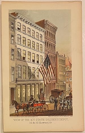 Imagen del vendedor de View of the N.Y. State Soldier's Depot a la venta por Argosy Book Store, ABAA, ILAB