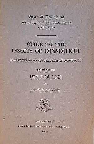 Seller image for Guide to the Insects of Connecticut. Part VI. Diptera. Seventh Fascicle. Psychodidae for sale by Moneyblows Books & Music