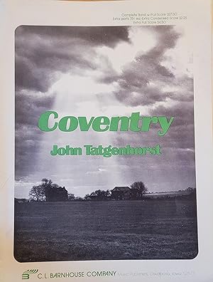 Immagine del venditore per Coventry -- Full Score venduto da Moneyblows Books & Music