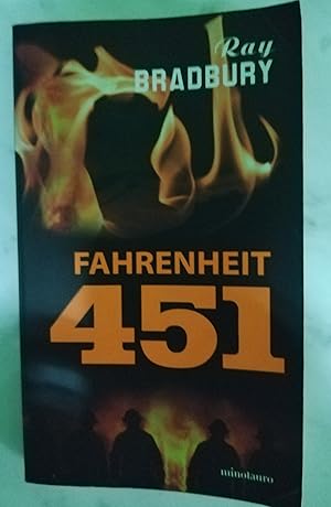 Fahrenheit 451 por Ray Bradbury, Portada de la primera edición